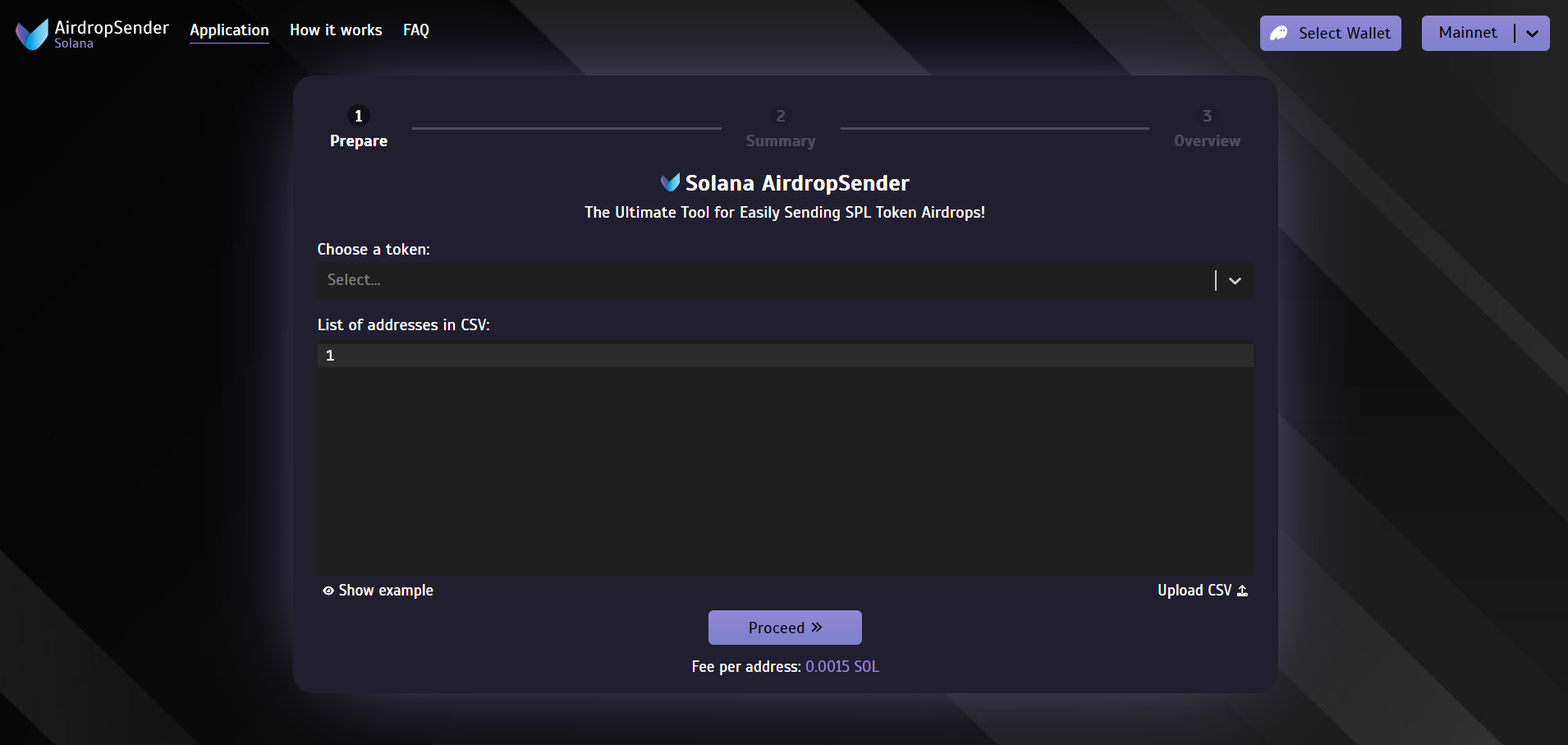 Screenshot - Prepare Step